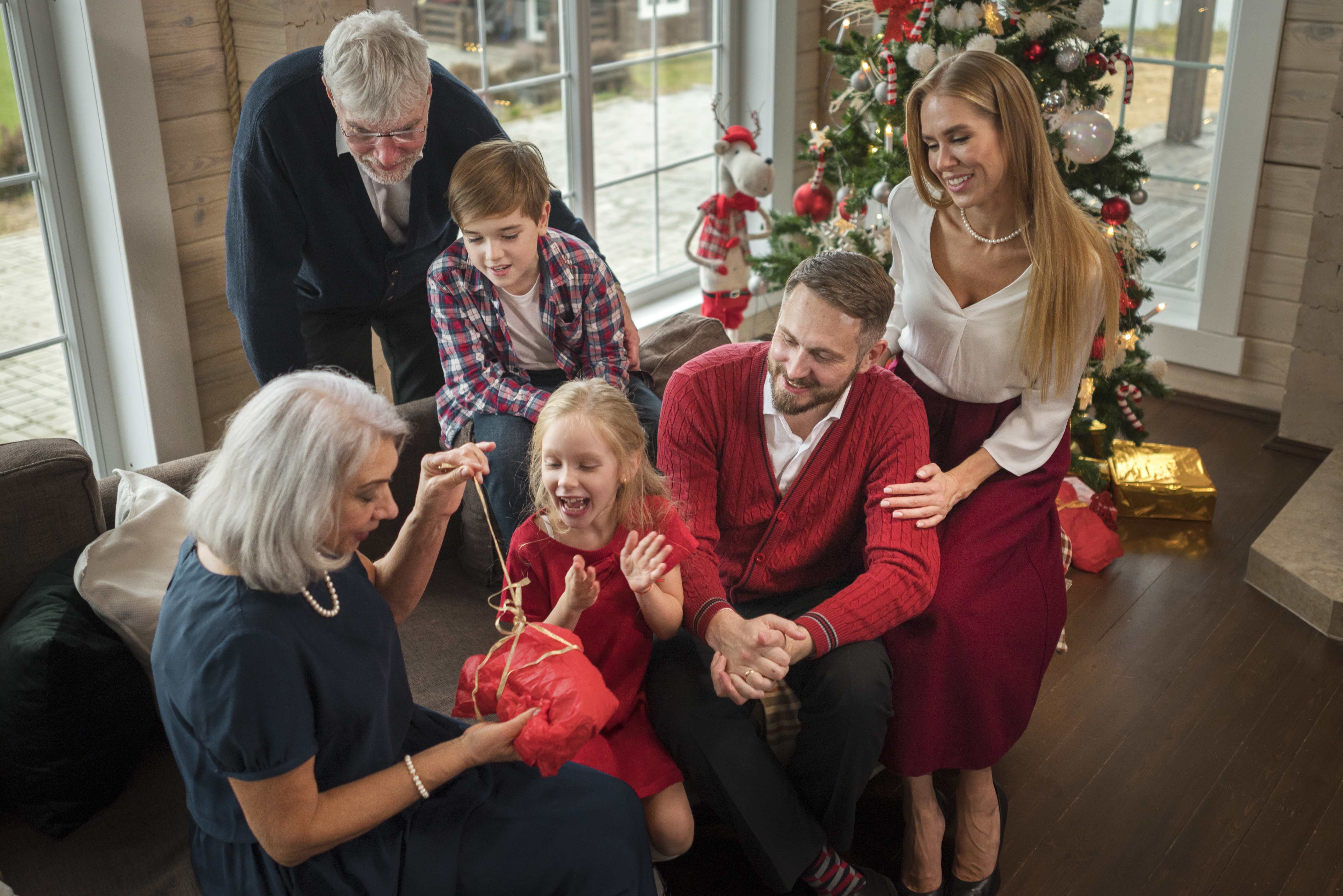 navidad con familia en reuniones navideñas